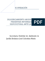 07 MANUAL DE OPERACION Diligenciamiento Archivo para Presentar Informacion Silvicultural Ante La SDA