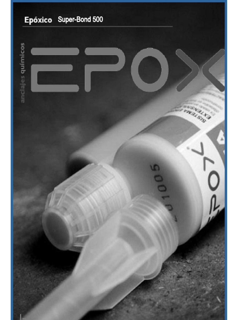 Adhesivo Estructural Epoxi 2 Componentes SIO Bond 50 ml.