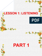 Toeic Lesson 1 - Listening