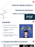 Sesion 12 - Iop2 - Teoria de Decisiones