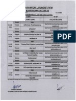 Mid Sem Exam Schedule 1st Shift