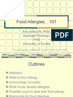 Food Allergies 101: Amy Simonne, Ph.D. Assistant Professor Fycs University of Florida
