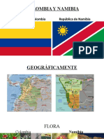 Presentacion Namibia y Colombia