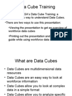 Data Cube Training