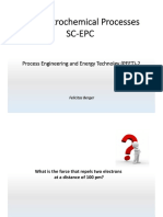 C7-Electrochemical Processes Sc-Epc: Process Engineering and Energy Technolgy (PEET) - 2