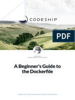 A Beginner's Guide To The Dockerfile: Chris Ward
