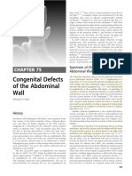 Coran - PS, 7th - Chapter 75 - Congenital Defects of The Abdominal Wall