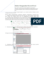 Cara Membuat Kalkulator Menggunakan Microsoft Excel