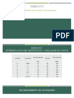 Tarea 2 Línea Base de Costo y Presupuesto