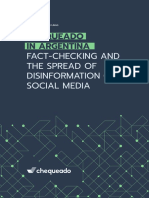 Chequeado in Argentina. Fact-Checking and The Spread of Disinformation On Social Media