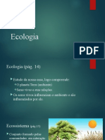 1 - Ecologia