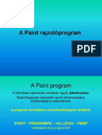 A Paint Rajzoló Program - Használat És Oktatás