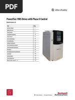 Powerflex 700S Drives With Phase Ii Control: Technical Data