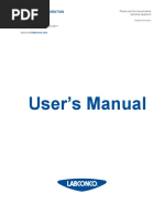 User's Manual: Labconco Corporation