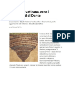 Biblioteca Vaticana Ecco i Manoscritti Di Dante ROMAREPUBBLICA IT 22 Giugno 2015