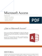 Microsoft Access Diapositiva