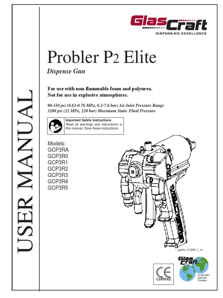 Probler P2 Elite User Manual | PDF | Valve | Personal Protective Equipment
