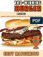 50 AwardWinning Hamburger Recipes Gourmet Burger Recipes For BBQ Grilling Oven Bake and Pan Fry - Nodrm