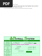 Employee Payroll System Project