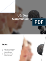 Oral Communication