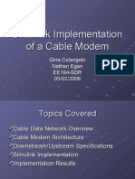 Cable Modems Simulink New