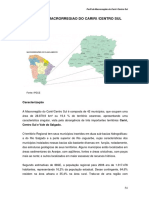 Perfil da Macrorregião do Cariri/Centro Sul