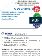 Simulacro de Gabinete 19-09-2019 Trimex