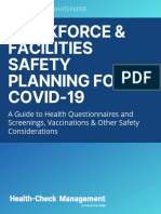 Workforce and Facilities Safety Planning For COVID-19 - February 2021