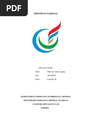 Makalah Identitas Nasional Pdf