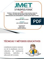 Técnicas y Métodos Educativos