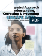 An Integrated Approach For - . - Preventing Unsafe Acts