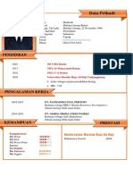 Daftar Riwayat Hidup