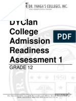 College Admission Readiness Assessment Tips