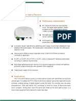 FTTH-OR19 Series Optical Receiver