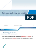 Failures Analyzing and Solution