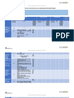 Cuadro de Calificaciones para El Alumno ELECTRO