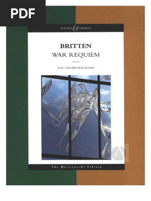 Briten War Requiem, Op, 66 | PDF | Language Arts & Discipline