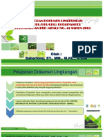 Pelaporan Dokumen Lingkungan Di Fasyankes - Suhariono