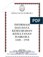 Data Kesejarahan Kesultanan Sumbawa (Bagian 1)