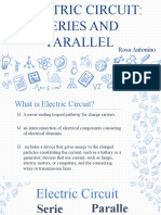 Electric Current Series and Parallel Report