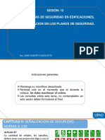 Sesión: 12 Señaleticas de Seguridad en Edificaciones, Y Su Aplicacion en Los Planos de Seguridad