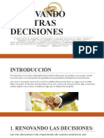 Tema 4 - Renovando Las Decisiones