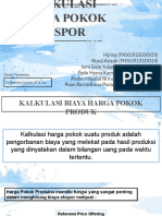 Kelompok 1 - Kalkulasi Harga Pokok Ekspor