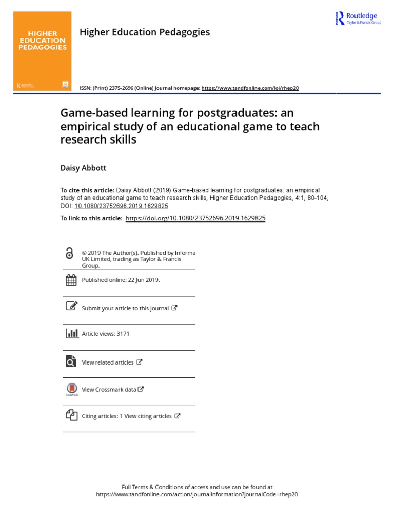 games to teach research skills