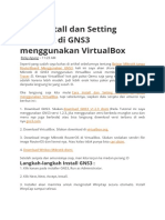 Mikrotik GNS3 VirtualBox