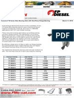 Cummins B Series One Piece Flange Bearing