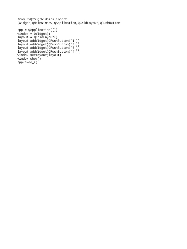 Grid Layout - Py | PDF | Teaching Methods & Materials | Computers