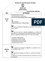 AGENDA SEMANA 24 1o