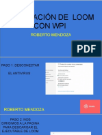 Roberto Emilio Mendoza Vega - 2q-P1-Windows Post Install y Loom