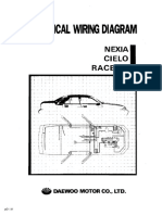 Daewoo Nexia Cielo Racer II Electrical Wiring Diagram